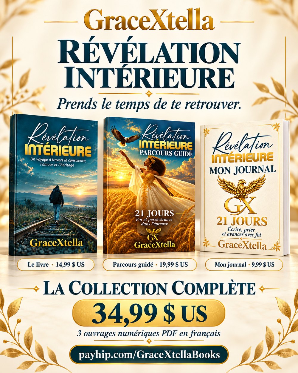Révélation Intérieure — la collection complète, les 3 ouvrages