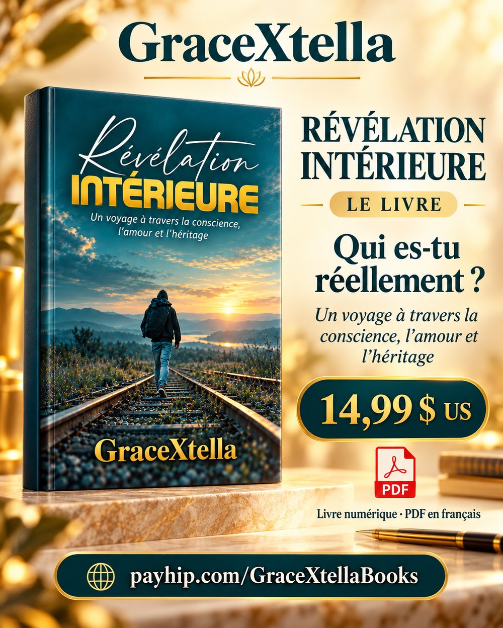 Révélation Intérieure — Le livre, couverture